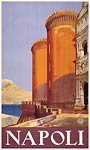 Vesuvius, bay of Naples Poster, 1920