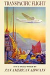 PanAm, its a small world travel poster