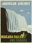 Niagara Falls and Canada, travel poster