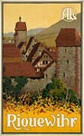 Riquewihr, vintage travel poster