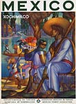 Mexico vintage travel poster