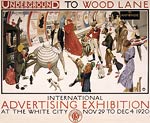 London Underground to Wood Lane, 1920