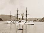 USS Chicago 19th century American cruiser warship