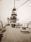 U.S.S. Brooklyn Cruiser, warship, forecastle deck