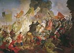Siege of pskov by polish king stefan batory in 1581