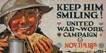Keep him smiling! United War-Work Campaign WWI Poster