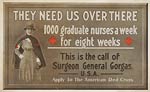 Call of Surgeon General Gorgas, American World War I Poster