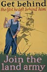 Get behind the girl he left behind World War One Poster