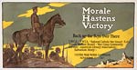 Morale hastens victory - World War One Poster