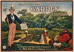 Uncle Sam says - garden to cut food costs. World War One Poster