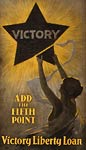 Add the fifth point - Victory Liberty Loan US WWI Poster