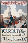 Remember your first thrill of American liberty WWI Poster