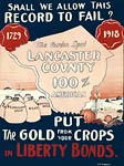Put the gold from your crops in Liberty Bonds WWI Poster