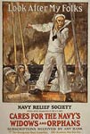 Look after my folksn Navy WWI Poster
