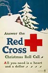 Red Cross Christmas roll call - World War I Poster