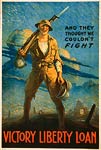 And they thought we couldn't fight - WWI Poster