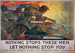 Nothing stops these menn World War I Poster