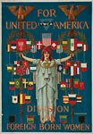 YWCA division for foreign born women - World War I Poster