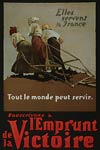 Elles servent la France - French World War I Poster