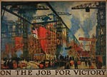 On the job for victoryn World War I Poster