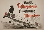 Downed British biplane - spoils of war German Poster