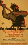 Der deutsche Schmied German Play - World War I Poster