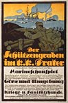 Der Schutzengraben k.k. Prater Austrian WWI Poster