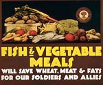 Save wheat and meat for our soldiers Canada Poster