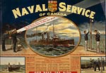 HMCS Rainbow Canadian Navy War Poster