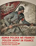 Polish Army in France World War I Poster