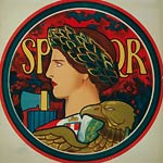 Personification - Emblem of Italy - World War I Poster
