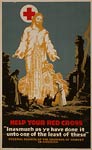 Help your Red Cross World War I Poster