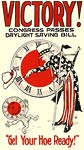 Victory Congress passes daylight saving bill poster