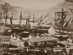 Cossack Bay, Balaklava harbor ship from Crimean War