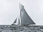 Reliance Yacht before the start 1903, America Cup Race